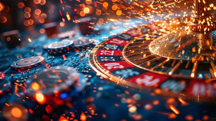 Ilustrasi perlindungan data dan privasi pengguna dengan ikon gembok dan layar perangkat di lingkungan digital